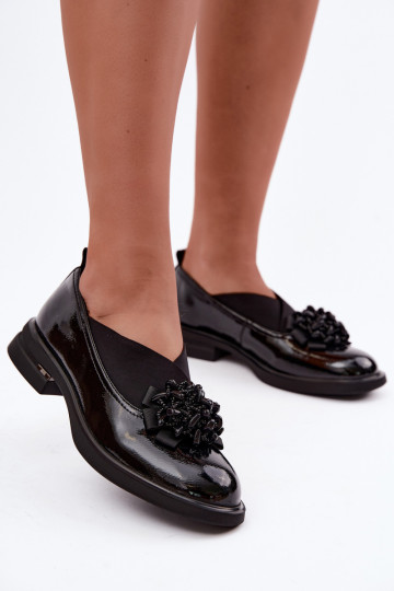 Chaussures pour femmes avec ornements T.Sokolski S2 J26-271 en couleur noire 2