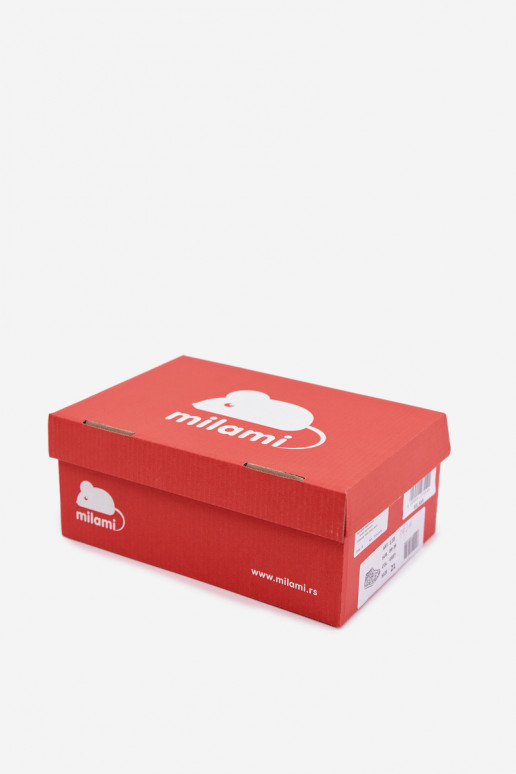 Chaussons pour enfants Milami avec fermetures auto-agrippantes en bleu marine Jasimrra
