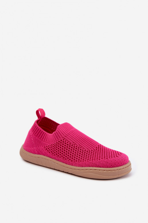 Chaussons pour enfants à enfiler Milami rose
