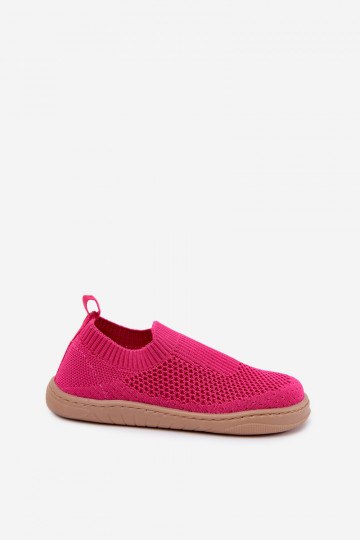 Chaussons pour enfants à enfiler Milami rose 2