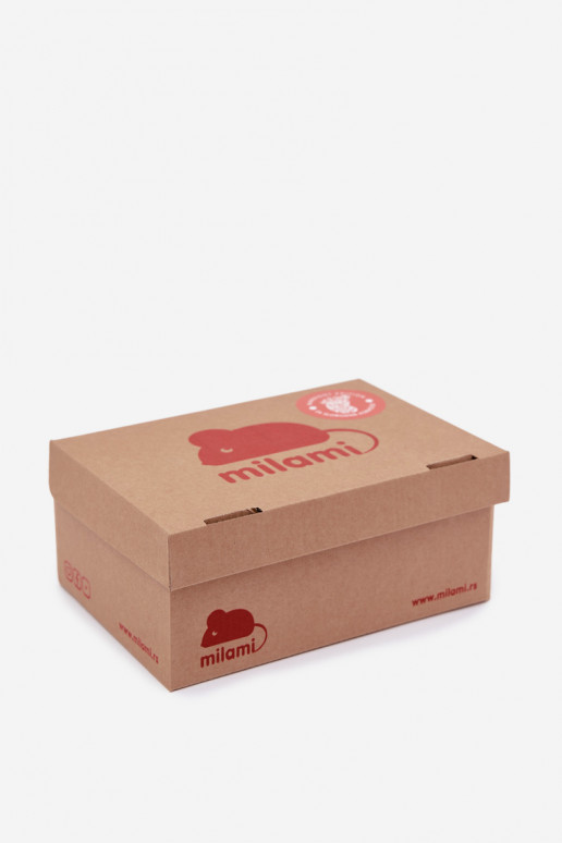 Chaussons pour enfants à enfiler Milami rose