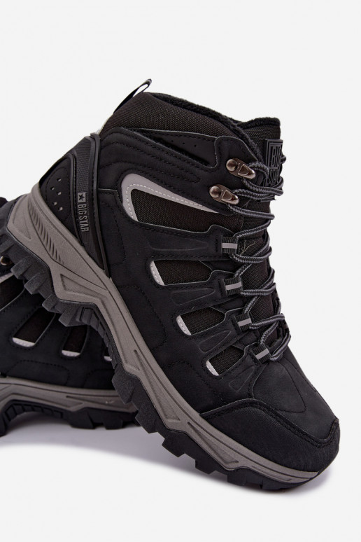 bottes de randonnée isolées pour hommes Big Star UU174317 couleur noire