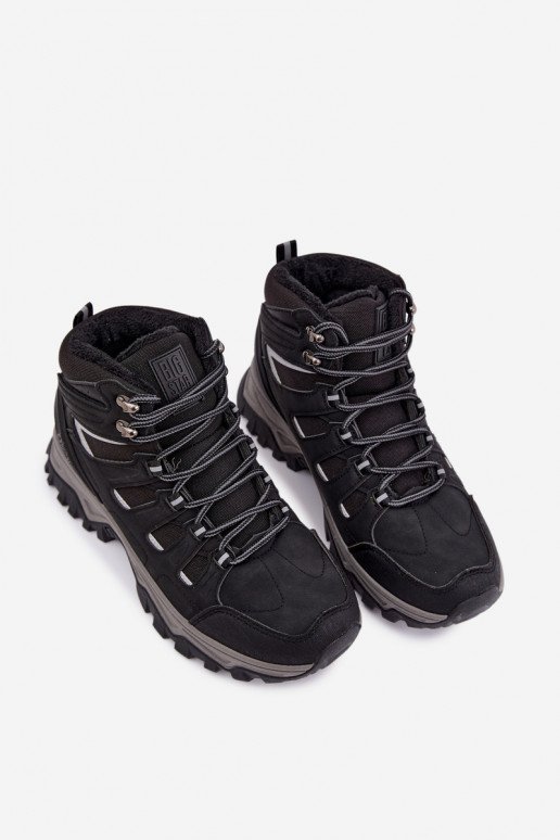 bottes de randonnée isolées pour hommes Big Star UU174317 couleur noire