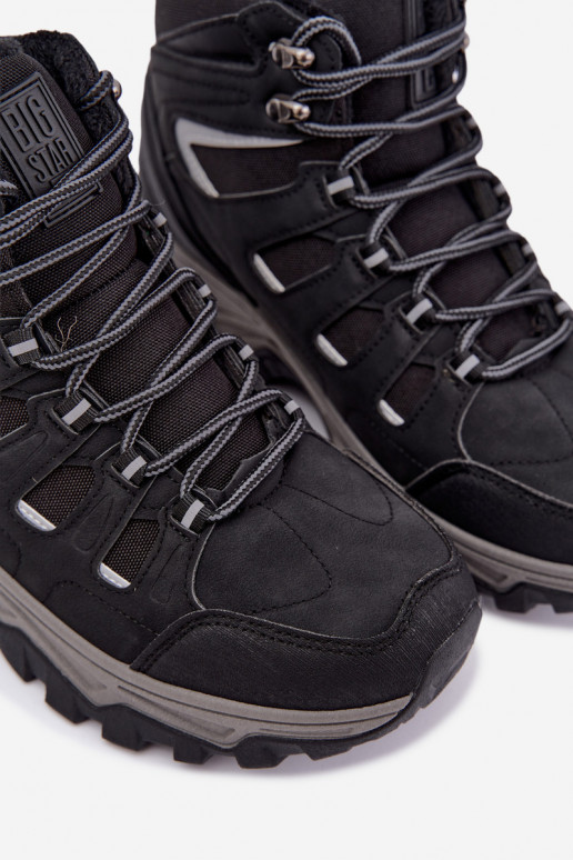 bottes de randonnée isolées pour hommes Big Star UU174317 couleur noire
