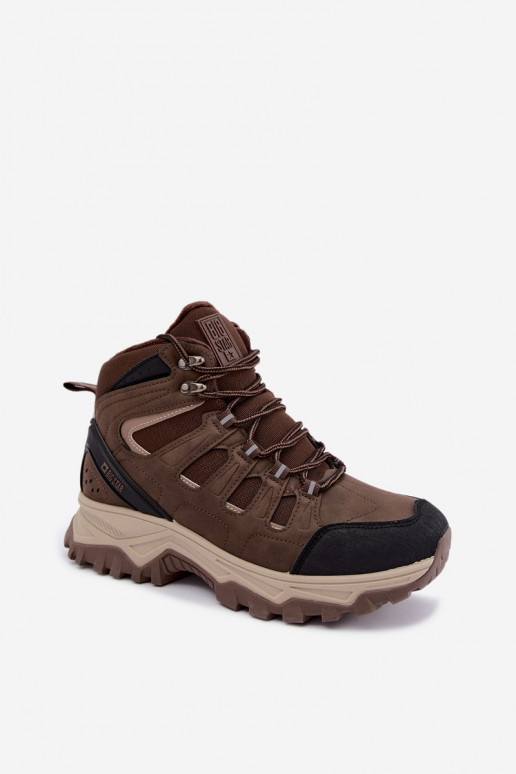 bottes de randonnée isolées pour hommes Big Star UU174316 couleur brune