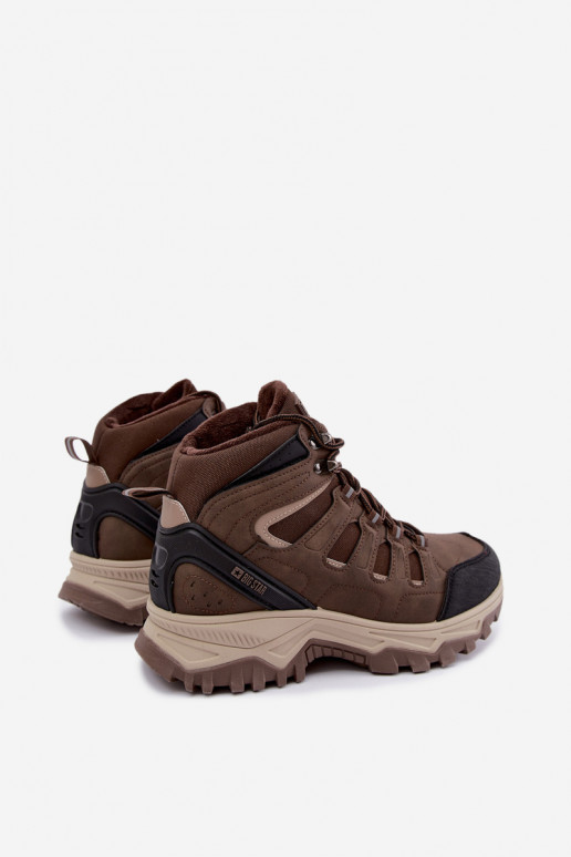 bottes de randonnée isolées pour hommes Big Star UU174316 couleur brune