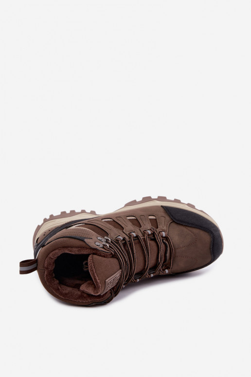 bottes de randonnée isolées pour hommes Big Star UU174316 couleur brune