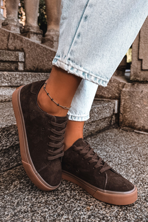 Baskets pour femmes Big Star UU274243 couleur chocolat
