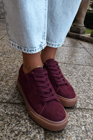 Baskets pour femmes Big Star UU274242 en bordeaux