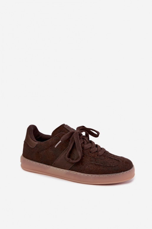 Baskets pour femmes Big Star chocolat