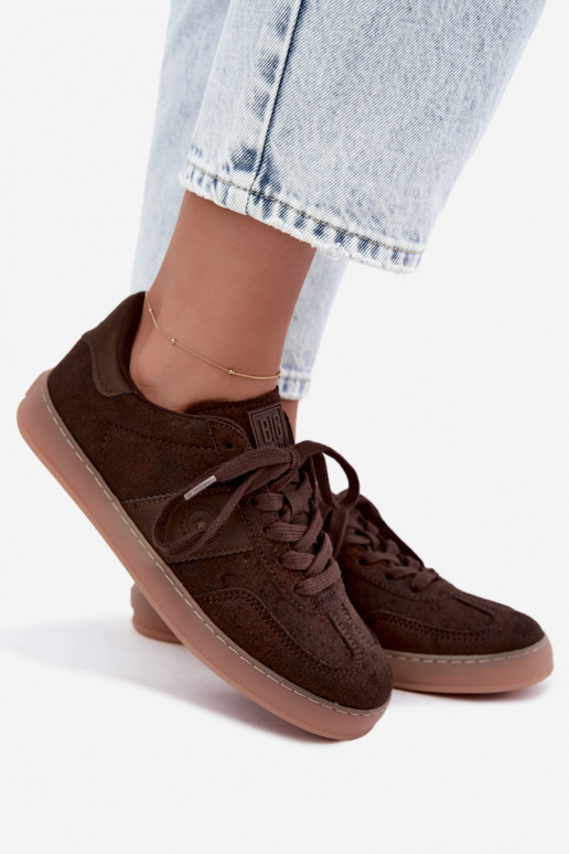 Baskets pour femmes Big Star chocolat