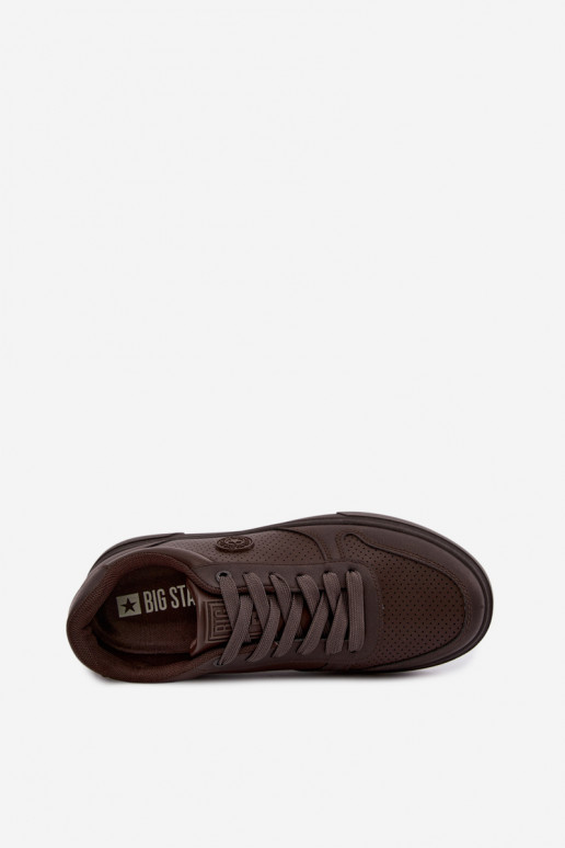 Baskets pour hommes Big Star UU174326 couleur chocolat