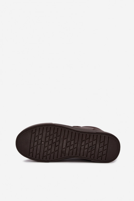 Baskets pour hommes Big Star UU174326 couleur chocolat