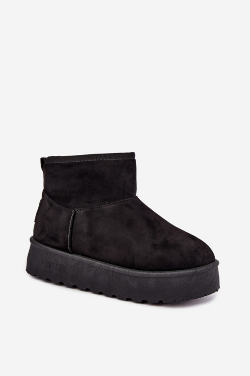 Bottes de neige avec plateforme Big Star UU274222 en noir