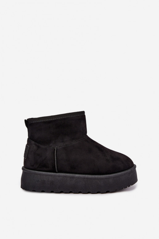 Bottes de neige avec plateforme Big Star UU274222 en noir