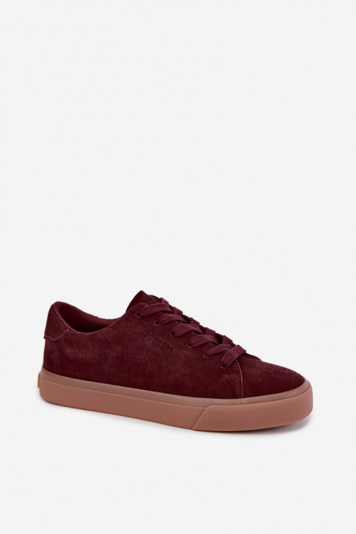 Baskets pour femmes Big Star UU274242 en bordeaux