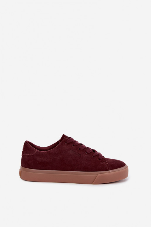 Baskets pour femmes Big Star UU274242 en bordeaux