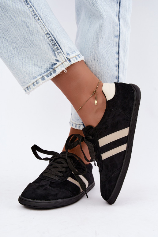 Baskets pour femmes Barefoot couleur noire Kessy