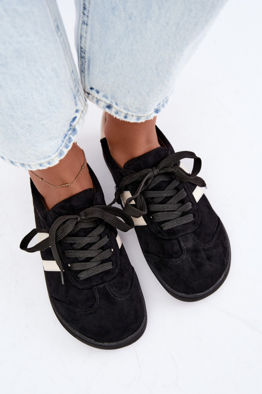 Baskets pour femmes Barefoot couleur noire Kessy