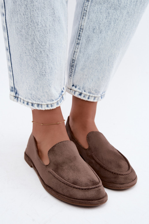 Mocassins pour femmes couleur argile Mireliah