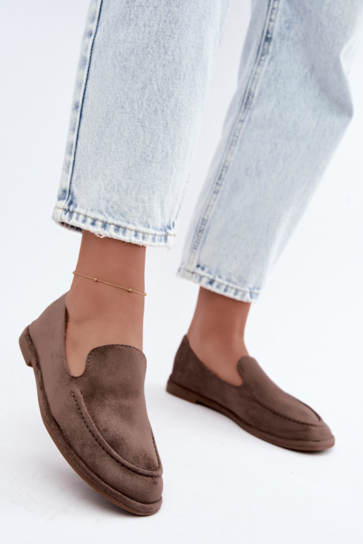 Mocassins pour femmes couleur argile Mireliah