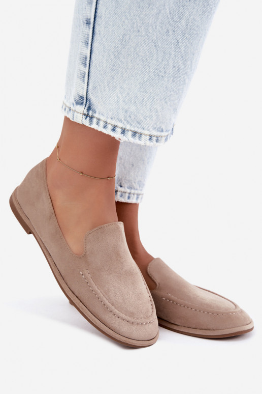 Mocassins pour femmes couleur sable Mireliah