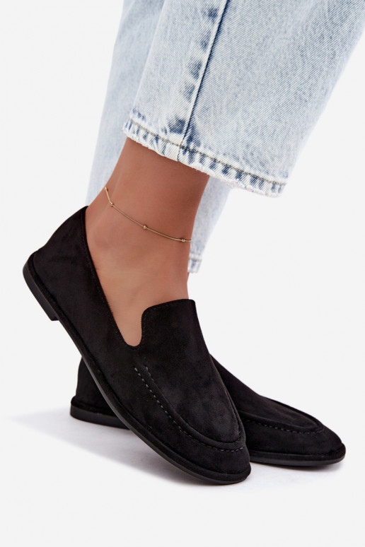 Mocassins pour femmes couleur noire Mireliah