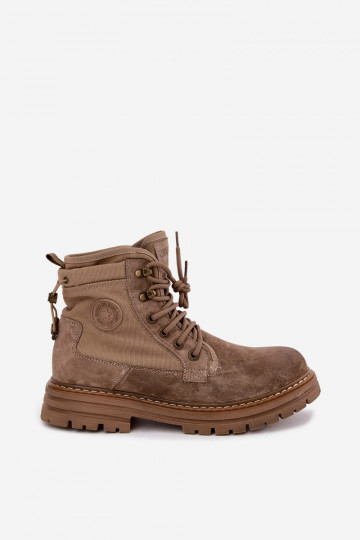 Bottes en daim sable pour hommes Big Star UU174253 2