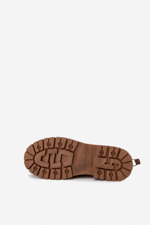 Bottes en daim sable pour hommes Big Star UU174253
