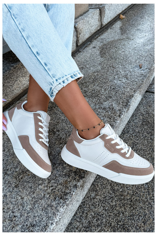 Baskets pour femmes Big Star UU274275 en sable