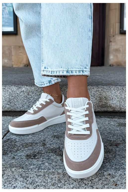 Baskets pour femmes Big Star UU274275 en sable