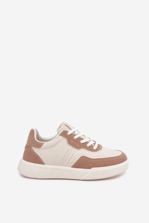 Baskets pour femmes Big Star UU274275 en sable