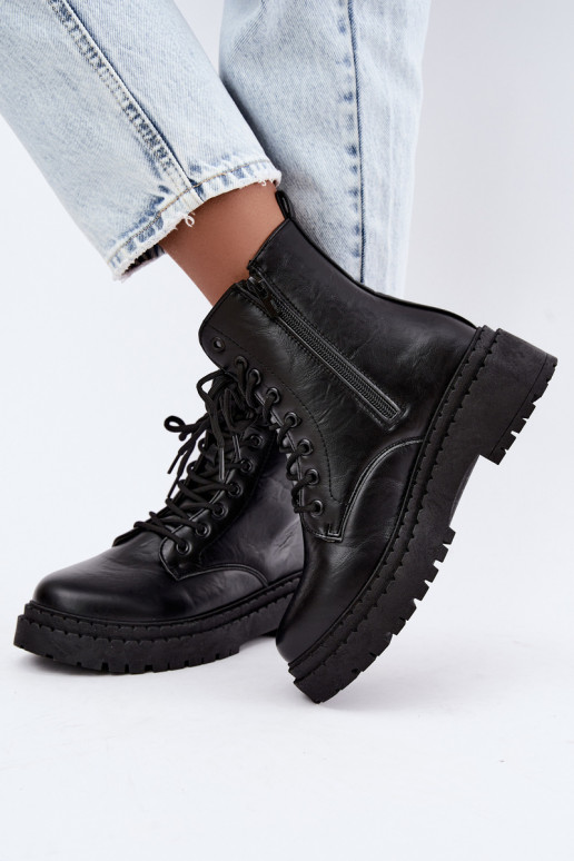 Bottines pour femmes Big Star UU274816 en noir