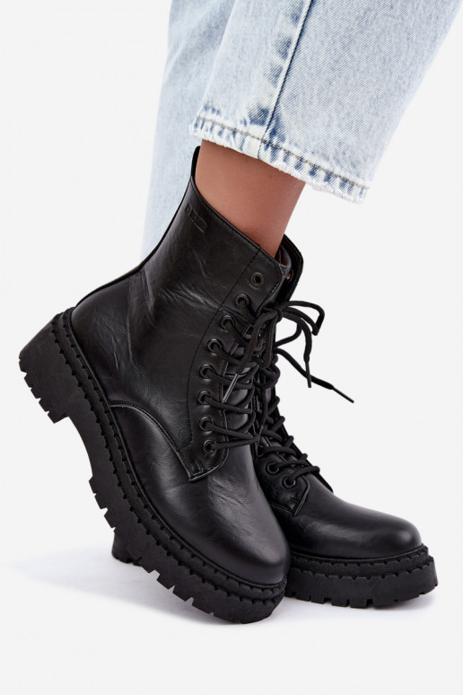 Bottines pour femmes Big Star UU274816 en noir