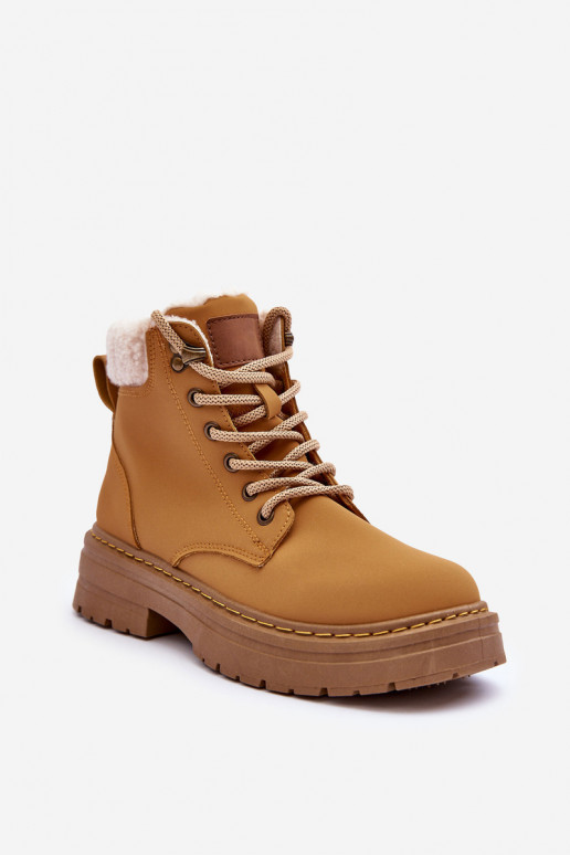 Chaussures pour femmes brunes avec isolation Jette