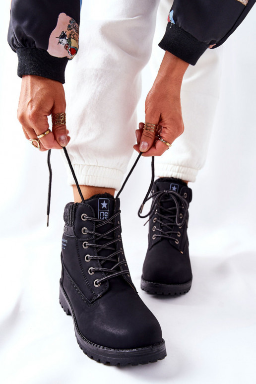 Bottines noires pour femmes Grunders
