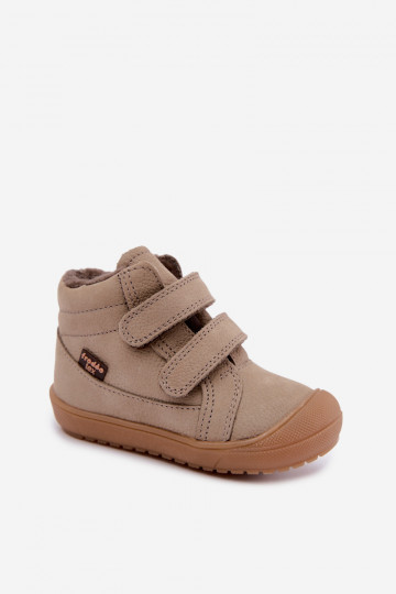 Bottes d'hiver en cuir pour enfants Froddo G2110138-4 couleur sable