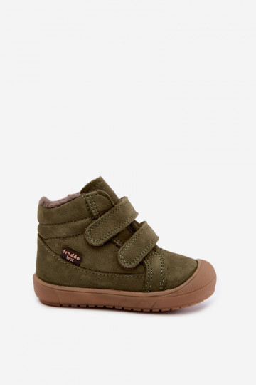 Bottes d'hiver en cuir pour enfants Froddo G2110138 vert 2