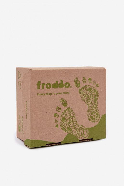 Bottes de neige en daim pour enfants Barefoot Froddo G2110151 rose