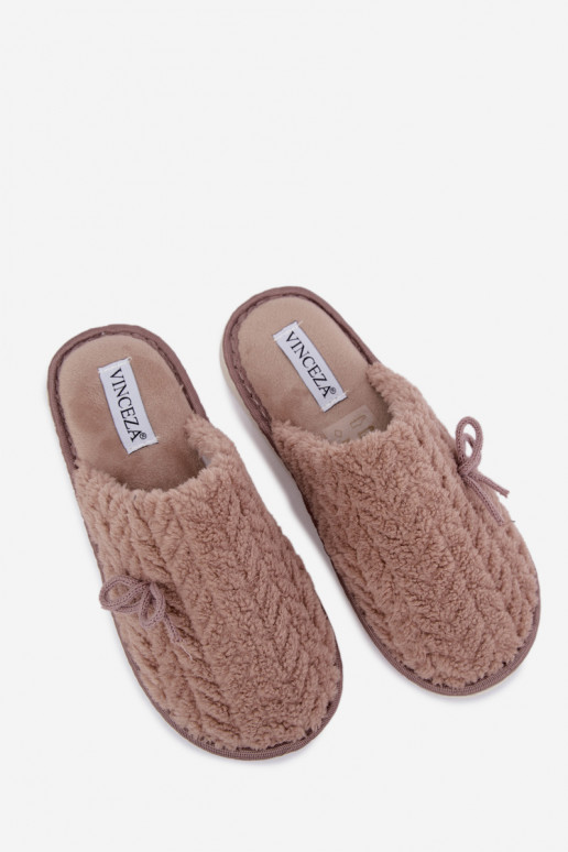 Chaussons pour femmes Vinceza 105109 couleur sable