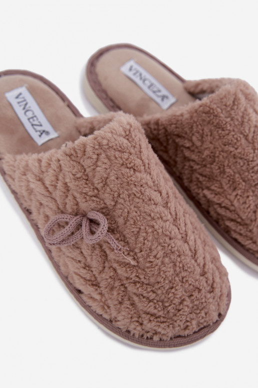 Chaussons pour femmes Vinceza 105109 couleur sable