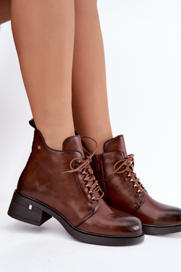 Peau réchauffer Bottes Klocke T.Sokolski Z26-288 marron