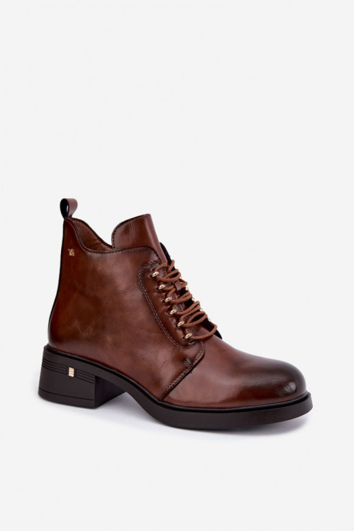 Peau réchauffer Bottes Klocke T.Sokolski Z26-288 marron