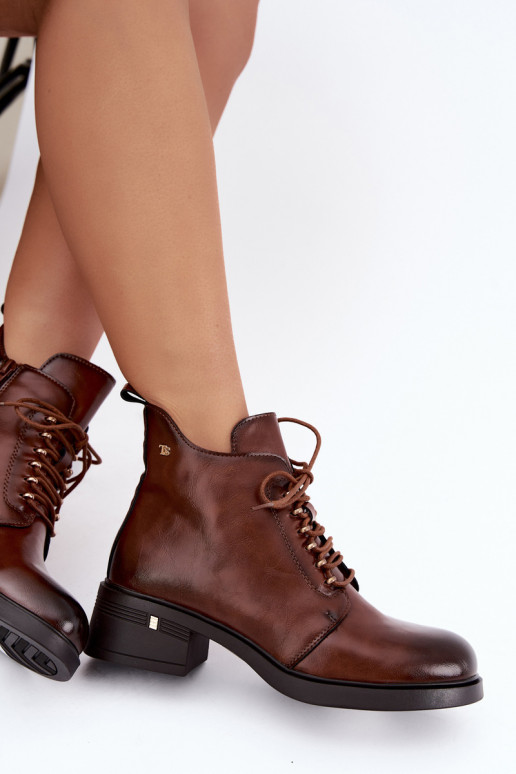 Peau réchauffer Bottes Klocke T.Sokolski Z26-288 marron