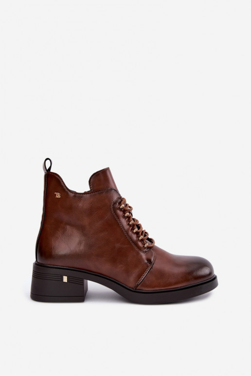 Peau réchauffer Bottes Klocke T.Sokolski Z26-288 marron