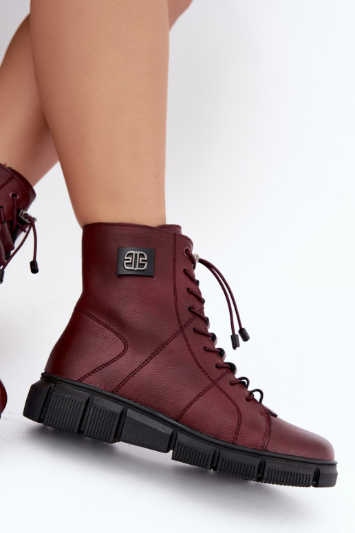 Peau Bottes pour femmes réchauffer Au Château Bourgogne Savelia