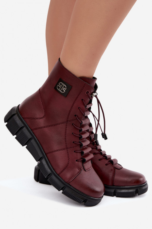Peau Bottes pour femmes réchauffer Au Château Bourgogne Savelia