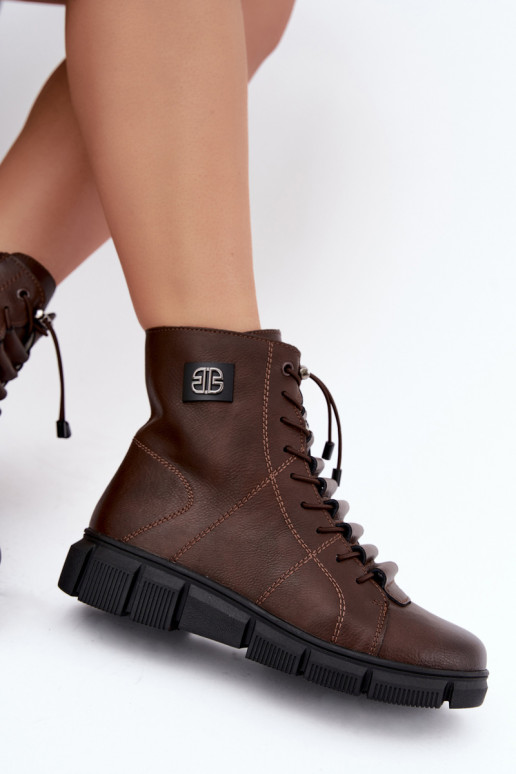Peau Bottes pour femmes réchauffer Au Château CzekoladoÀe Savelia