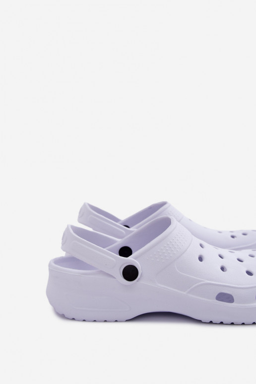 Chaussons légers pour hommes blancs Adriah