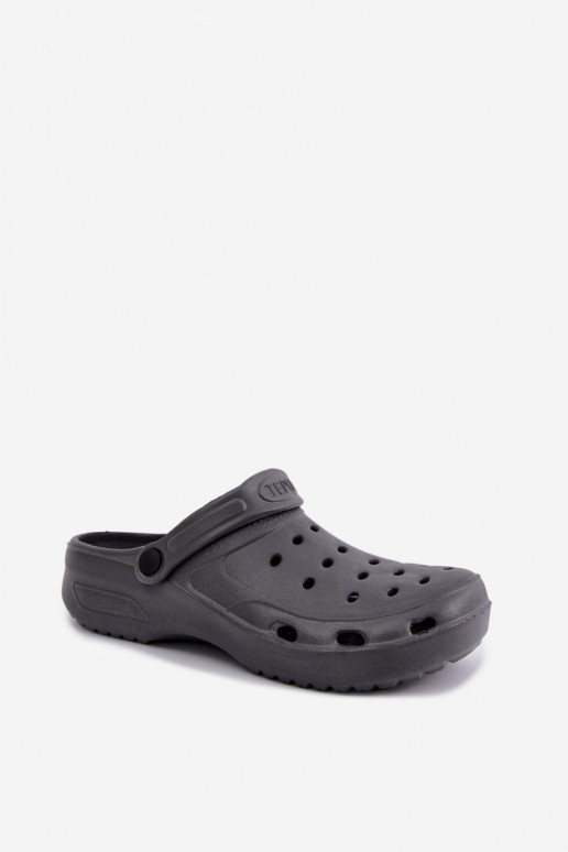 Chaussons légers pour hommes gris Adriah
